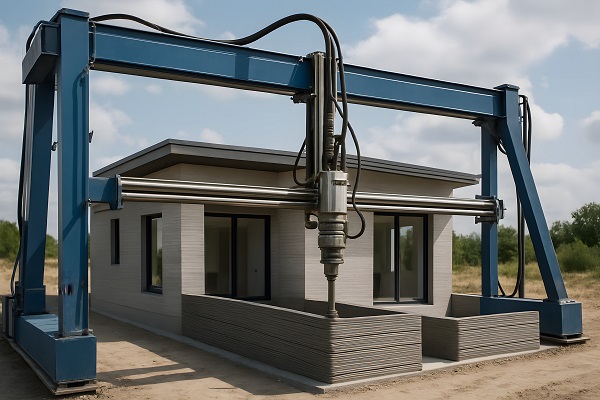 Ni ladrillos ni construcción en seco: la tecnología que levanta casas en 24 horas